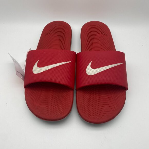 *NEW* NIKE KAWA SLIDE RED US MEN\'S SIZE 14 main image 5